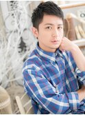 ツーブロック刈り上げ黒髪ハーバースタイルm上尾20代30代40代