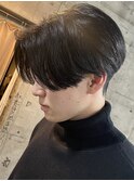 □カルマパーマ#マッシュパーマ#ウルフ＃アッシュブラック