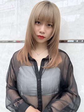 グロー 大宮(GLROW) ◆ 韓国大宮顔周り髪質改善レイヤー前髪カットくびれブリーチ