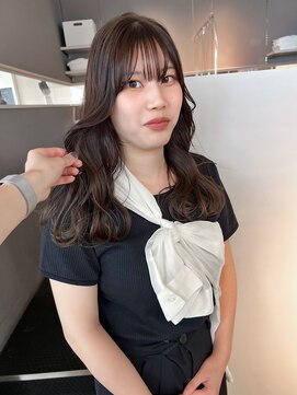 ヘアーエスクールシーユー 枚方T-SITE店(hair S.COEUR×Cu) くびれ巻きとまろみベージュ