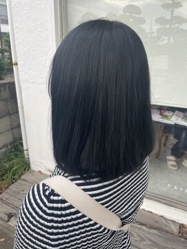 ボアップ(boappu) #ブルーブラック#イルミナカラー#透明感カラー