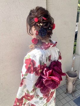 アラヘアー(ara HAIR) カワイイ着付け