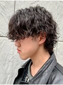 波巻きスパイラルパーマ/ハイライト/マッシュパーマ/ウルフ
