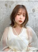 外はね韓国風ボブ