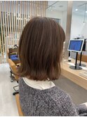 切りっぱなしボブ