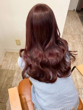 マーリャヘアー(mallia hair) レイヤースタイルレイヤーカットロングレイヤー小顔スタイル