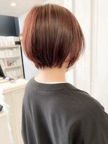 キャアリー(Caary)&nbsp;福山Caary30代40代小顔補正立体カットショートヘア.ショートボブ