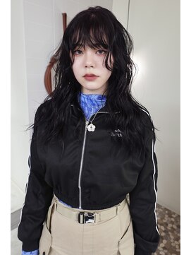 ウィットサークル(wit circle) レイヤーカット　レッドカラー