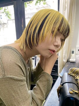 トナリ(tonari) マッシュウルフ×アンブレラカラー