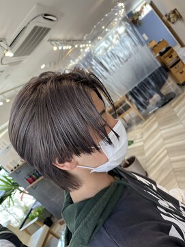 プラスイズム(PLUSISM) シルバーセンターパートウルフ