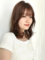 ローネス(LONESS)&nbsp;ミディアムレイヤー/レイヤーカット/くびれミディ