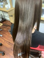 リアナ(RIANA)&nbsp;前髪ストレート、髪質改善トリートメント、ケアカラー