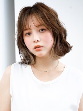 レノラ 本町(LENORA) 20代30代大人かわいいナチュラル暗髪ゆるめパーマヘア