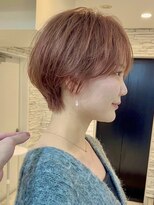 ショートボブ/簡単スタイリング/丸みショート/可愛い/20代30代