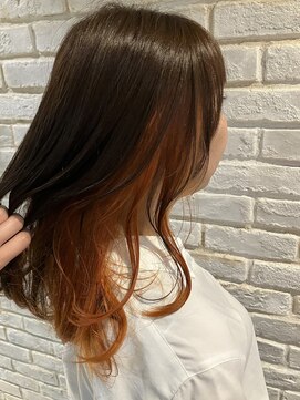 リムヘアソルト(LIM HAIR salt) インナーオレンジカラー