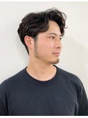 【hoNua.】 work style × メンズアップバング