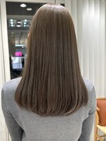 ガーデンヨコハマ(GARDEN YOKOHAMA)&nbsp;ブリーチなしオリーブグレージュイメチェンセミロングベージュ