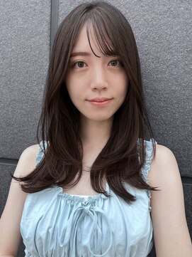 ガーデン 銀座(GARDEN) 黒髪 ボブルフ ネビージュ 小顔 ワンレン