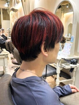 ジュレベール(JurerBelle) 【ジュレベール 汲田】ハイライトカラーレッド