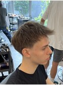 ナチュラルアップバング海外スタイルR