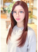 ＊ロングレイヤーカット！ハイレイヤーセミロングウルフカット