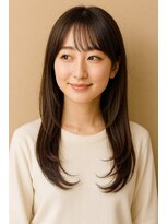 ムオン 浜町店(muon)&nbsp;さらつやレイヤーストレート