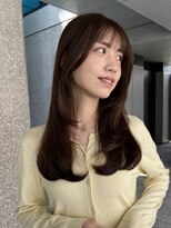 ローネス(LONESS) ブラウンベージュ/ベージュカラー/レイヤーカット/美髪