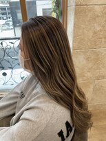 ハツ 橋本(HATSU) ハイライト◎まろやかベージュ【佐藤こうや】