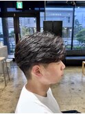 フェザーパーマ(メンズカット/ニュアンスパーマ)