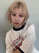ジェムバイアルテフィーチェ(gem by artefice) ゆるふわウェーブボブ