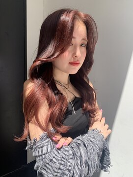ユーフォリア 新宿通り(Euphoria) ブリーチなしダブルカラー/レッドカラー/くびれヘア