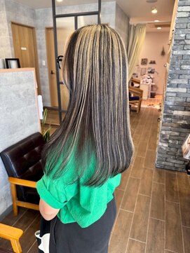 レイビューティー 浜町中央橋店(RAY+beauty) セクションカラー