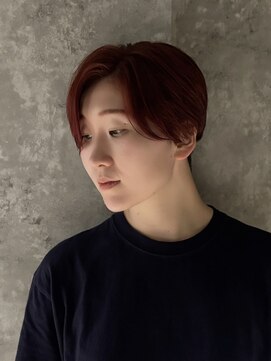 ヘアサロン コレハ(hair salon CoReha) 【ハンサムショート×ブラッドオレンジ】新田
