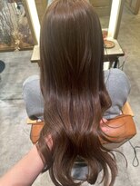 コク(COQU.)&nbsp;透明感カラー　ロングウェーブ