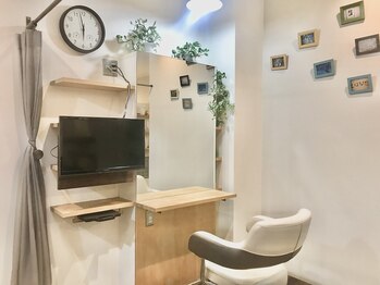 スマイルヘアー SmileHairの写真/【9:00～19:00まで受付OK!】ゆっくり過ごしたい方必見◎TVを見ながらまったり施術でリラックス★