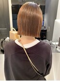 【表参道sheta小林】外ハネボブ切りっぱなしボブストレート