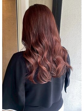 ロッカヘアエジェ(ROCCA hair eje.) ルビーレッドウェーブ