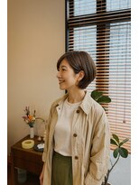 コポル(Copol)&nbsp;まわりと差がつく大人ショート×オリーブグレージュ