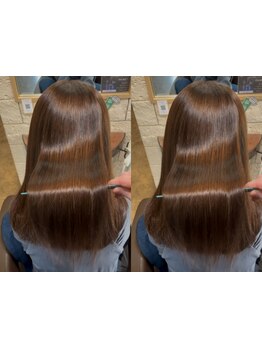 湿気やうねり対策に◎ネオリシオ縮毛矯正で柔らか質感が叶う*[東雲駅/豊洲駅/縮毛矯正/髪質改善/白髪染め]