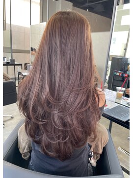 シエンゴールド(CIEN gold) レイヤーカット/ロングレイヤー#浜松駅#カラー#ブリーチ