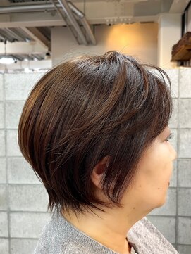 ルーファス 恵比寿 渋谷(Ruufus) 40代50代60代 おすすめショートボブ  2511