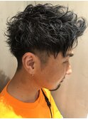 ツイストスパイラルパーマ/スパイキーショート/ツーブロック
