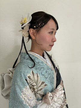 ハイブ 金沢(Hive) 成人式ヘアタイトヘアカチモリヘア