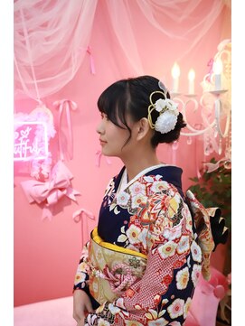 ハナココ 水戸店(hana Coco) ゆるふわアップスタイル