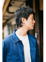 ボンド 三軒茶屋(Bond)&nbsp;メンズショートウルフ×ピンパーマ◎三軒茶屋 RYUKI パーマ