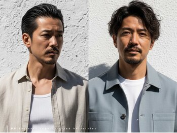 エムエイチバーバー 肥後橋(MH THE BARBER)の写真/バーバーならではの高い技術力。プロのシェービング・眉カットで対応します。