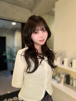 スウィープ 平尾(sweep) 韓国風☆レイヤーカット×ふわふわ巻き髪