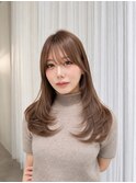 レイヤー美容師が作るワンカールでまとまるスタイル