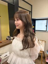 サク(Sac.)&nbsp;ミントベージュ　ミントグレージュ　レイヤーカット