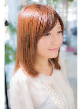 ヘアーショップ エヌアンドエー 幸手店(hairshop N&A) ミディアムグラデーション